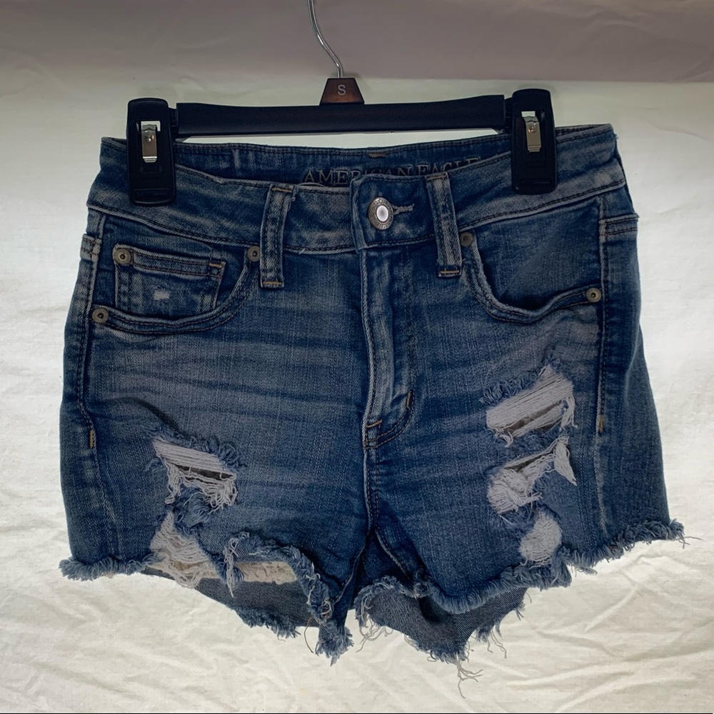 American eagle jean shorts